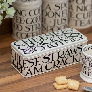 Emma Bridgewater Black Toast & Marmalade Cracker Tin | Kitchen Cracker Caddy