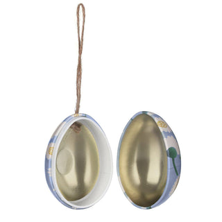 Emma Bridgewater - Hanging Mini Egg-Shaped Tin | Small Tin Egg - Easter Gifts