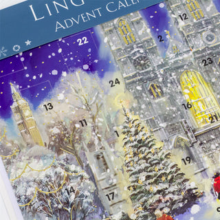 Christmas Advent Calendar Westminster Abbey | Advent Calendar And Envelope
