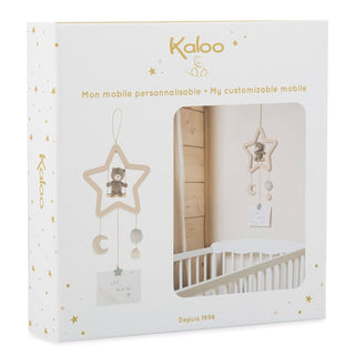 Kaloo Customisable Hanging Teddy Bear Cot Mobile | Personalised Baby Crib Mobile