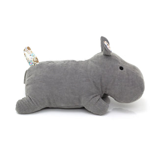 Decorative Fabric Animal Doorstop Cute Door Holder | Novelty Indoor Door Stop Animal | Animal Door Stopper Weighted Door Stop - Hippo