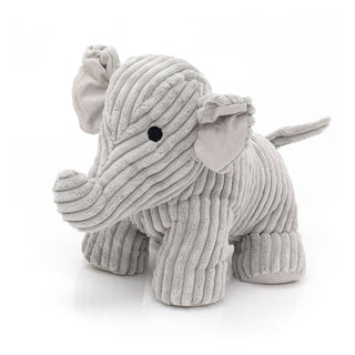 Take Me Home Doorstop Ribbed Fabric Elephant Door Stop