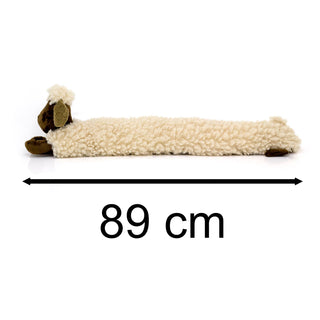 Woolly Sheep Draught Excluder | Fabric Animal Draught Excluder For Doors - 85cm