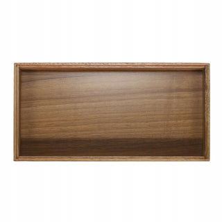Acacia Wood Stackable Organiser Box | Tray for Desk, Kitchen & More - 30x15cm