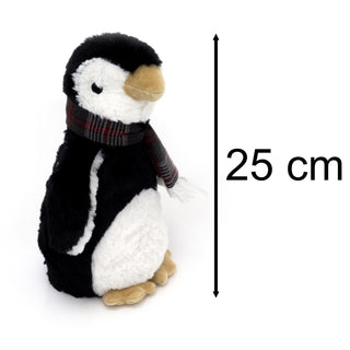 Adorable Fabric Novelty Penguin Doorstop | Decorative Plush Penguin Door Stop | Animal Door Stopper Weighted Indoor Door Stop