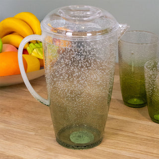 Green Bubbles 2 Litre Water Jug Pitcher | Outdoor Jug Picnic Water Pitcher Jug