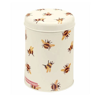 Emma Bridgewater Bumblebee Round Tin Caddy | Bee Kitchen Storage Jar