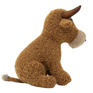 Albie Highland Cow Fabric Doorstop | Highland Cow Door Stop Animal Door Stopper