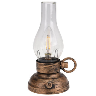 Antique Style Battery Operated Dimmable LED Lantern ~ Stunning Decorative Metal Light