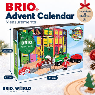 Brio Advent Calendar Train Set Accessories Countdown to Christmas 2026, 24 Piece