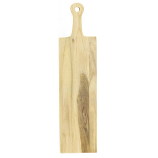Stylish Natural Teak Wood Serving Platter | Charcuterie Platter Cheese Board Serving Board | Wooden Graze Board Snack Board Sharing Platter