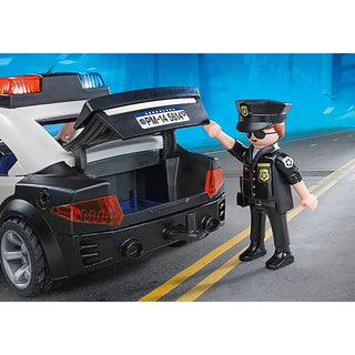 Playmobil 5673 Police Cruiser | City Action Toy Police Car with Lights & Figures