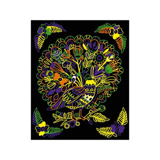 Janod Creative Kit | Animal Colour In Cards & Fluorescent Markers | Age 7+