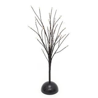 40cm LED Twig Tree Lamp Light Up Tree | LED Lit Tree Battery Operated Silhouette Tree Light | Pre Lit Twig Tree - 32 LED Lights Warm White