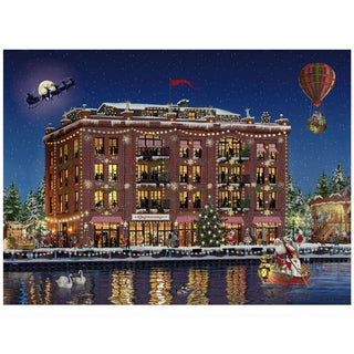 Christmas By The Waterside Christmas Advent Calendar Traditional Advent Calendar