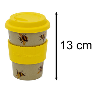 Emma Bridgewater Bumblebee Rice Husk Travel Mug | Reusable Coffee Cup