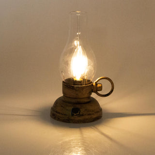 Antique Style Battery Operated Dimmable LED Lantern ~ Stunning Decorative Metal Light