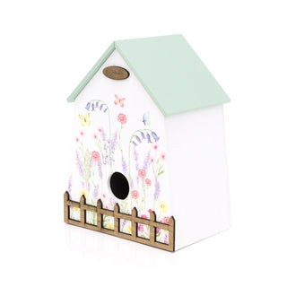 Meadow Wooden Bird Box Bird House | Bird Nesting Box Bird Hotel | Outdoor Bird Box For The Garden