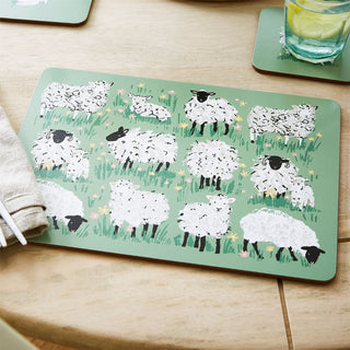 Ulster Weavers Woolly Sheep Placemats | Set of 4 Sheep Placemats 29x21.5cm