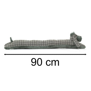 Basset Hound Draught Excluder | Fabric Dog Draft Excluder Cushion with Hat 90cm