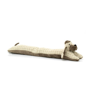 Basset Hound Draught Excluder | Fabric Dog Draft Excluder Cushion with Hat 90cm