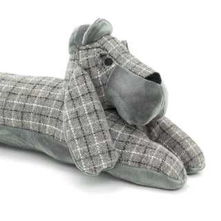 Basset Hound Draught Excluder | Fabric Dog Draft Excluder Cushion with Hat 90cm