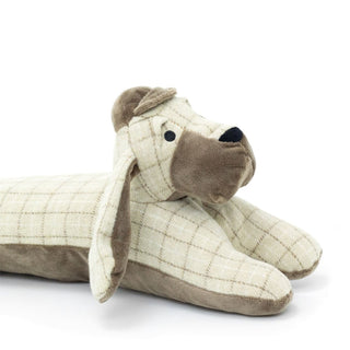 Basset Hound Draught Excluder | Fabric Dog Draft Excluder Cushion with Hat 90cm