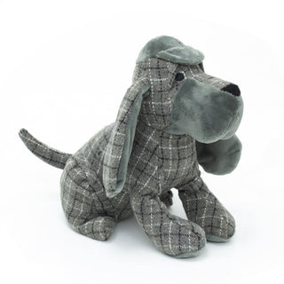 Basset Hound Fabric Doorstop | Animal Dog Door Stop with Hat 1.5kg - 24cm
