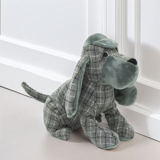 Basset Hound Fabric Doorstop | Animal Dog Door Stop with Hat 1.5kg - 24cm