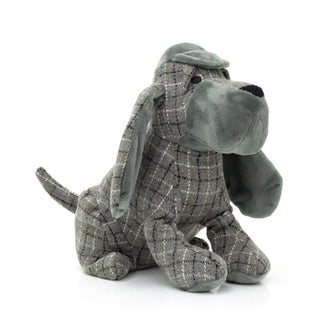 Basset Hound Fabric Doorstop | Animal Dog Door Stop with Hat 1.5kg - 24cm