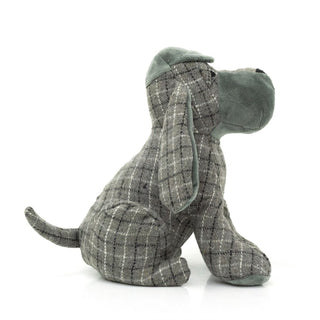 Basset Hound Fabric Doorstop | Animal Dog Door Stop with Hat 1.5kg - 24cm