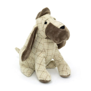 Basset Hound Fabric Doorstop | Animal Dog Door Stop with Hat 1.5kg - 24cm