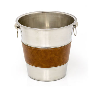 Stylish Silver Stainless Steel Champagne Bucket With Handles Bottle Wine Cooler | Prosecco Chiller Wine Champagne Ice Bucket | Champagne Bottle Holders