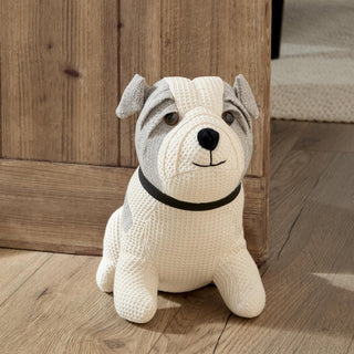 Betsie Dog Door Stop, 1.4kg Fabric Dog - shaped Doorstop, 28cm Animal Door Stopper
