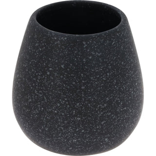 Black Ceramic Bathroom Accessories Set, 3 Piece Soap Dispenser Tumbler Soap Dish