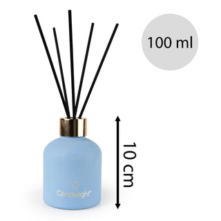 Blue Flowers Reed Diffuser | 100ml Fresh Floral Home Fragrance Oil Diffuser