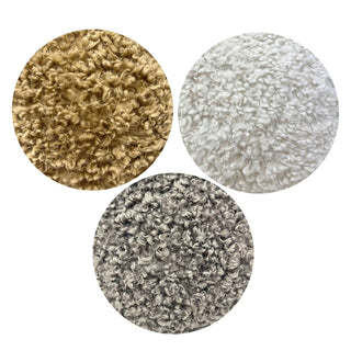 Boucle Door Stop, 1kg Fabric Doorstop with Handle, 15cm Floor Door Stopper