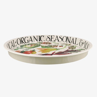 Emma Bridgewater Dig The Garden Round Deep Well Tin Tray | Kitchen Tray