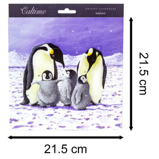 Christmas Advent Calendar Penguin Family | Penguins Picture Advent Calendar