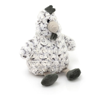 Novelty Plush Chicken Hen Doorstop | Decorative Fabric Bird Doorstop | Farmyard Animal Door Stopper