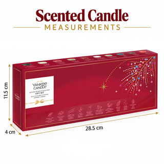 Yankee Candle Christmas Gift Set 10 Tea Lights and 1 Holder