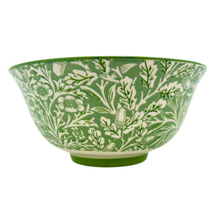 William Morris Acorn Fine China Serving Bowl, 16x7cm Soup Cereal Bowl