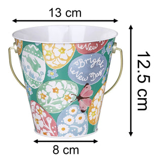 Emma Bridgewater Easter Egg Hunt Treat Tin | Easter Basket Easter Bucket Handle