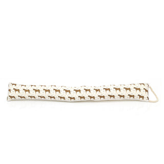 95cm Horse And Horseshoe Fabric Door Draught Excluder | Country Life Draft Excluder Door Cushion | Animal Draught Excluder For Doors Door Draught Cushion