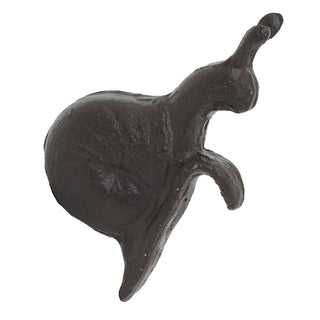 Cast Iron Snail Plant Pot Hanger, 11cm Snail Garden Ornament for Planters