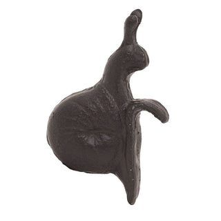 Cast Iron Snail Plant Pot Hanger, 11cm Snail Garden Ornament for Planters
