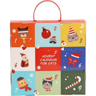 Cat Toy Advent Calendar | 9 - Piece Festive Countdown Christmas Cat Toys