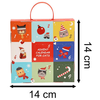 Cat Toy Advent Calendar | 9 - Piece Festive Countdown Christmas Cat Toys