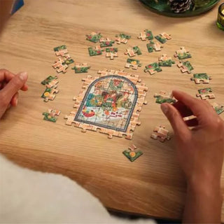 Ravensburger Puzzle Advent Calendar Christmas at Home, 24 Mini Puzzles