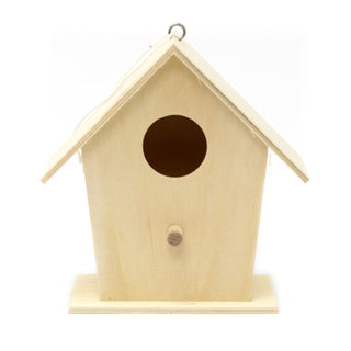 Kids Paint Your Own Birdhouse Kit | DIY Wooden Bird Box Craft Set for Children